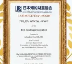 Sijil JIPA Special Award 2023 GoSwiet