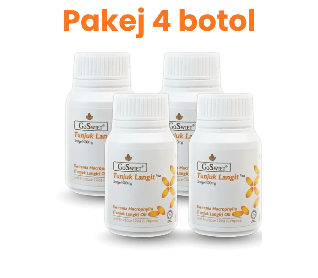 Pakej 4 botol GoSwiet Tunjuk Langit