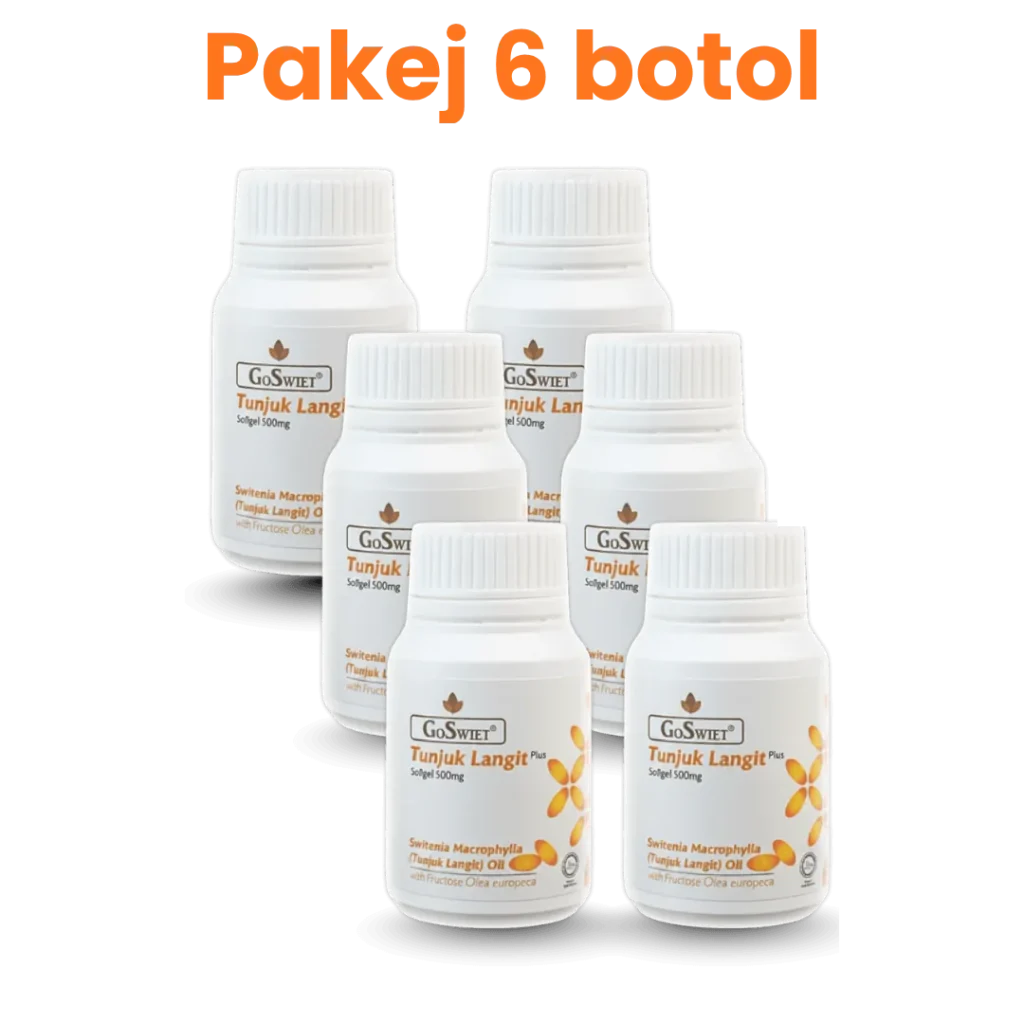 Pakej 6 botol GoSwiet Tunjuk Langit